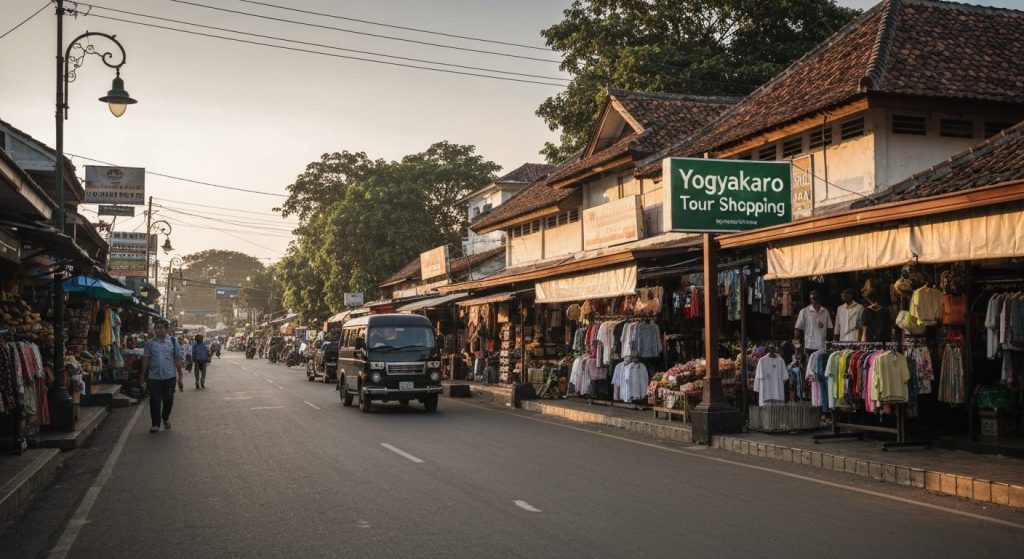 yogyakarta malioboro street tour shopping — Photorealistic editorial travel photograph relevant to: The clearest plannin
