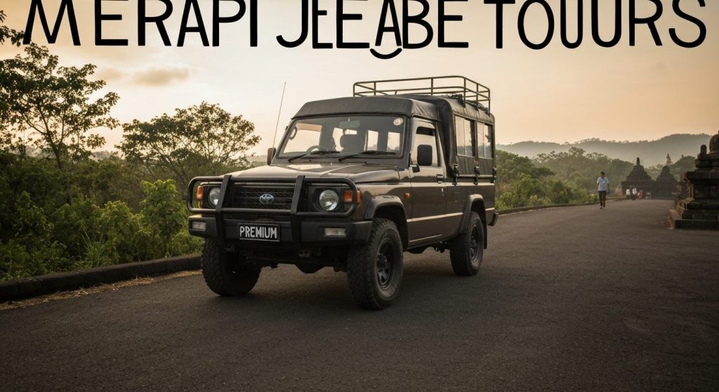 merapi jeep tours — Photorealistic editorial travel photograph relevant to: The clearest planning guide and direct-booki