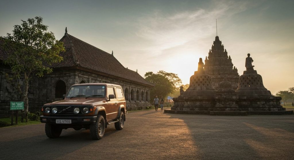yogyakarta first time visitor itinerary — Photorealistic editorial travel photograph relevant to: The clearest planning